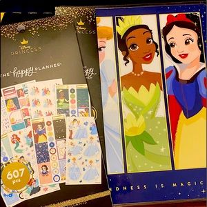 Disney princess planner and sticker book